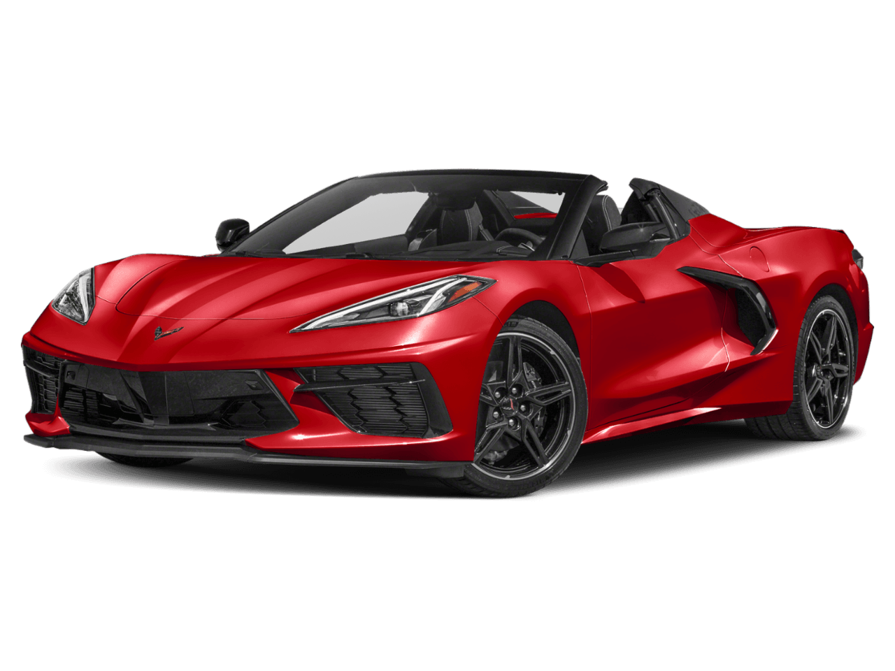 2025 Chevrolet Corvette 1LT - Front 3/4, facing to the left