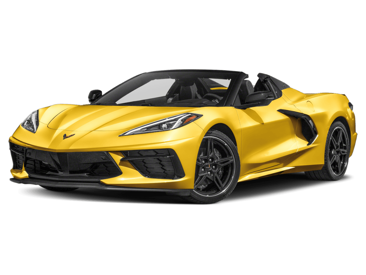 2025 Chevrolet Corvette 1LT - Front 3/4, facing to the left