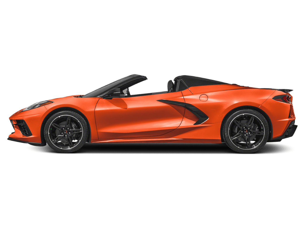 2025 Chevrolet Corvette 1LT - Profile, facing to the left