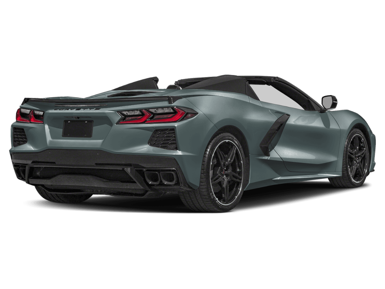 2025 Chevrolet Corvette 3LT - Rear 3/4, facing to the right