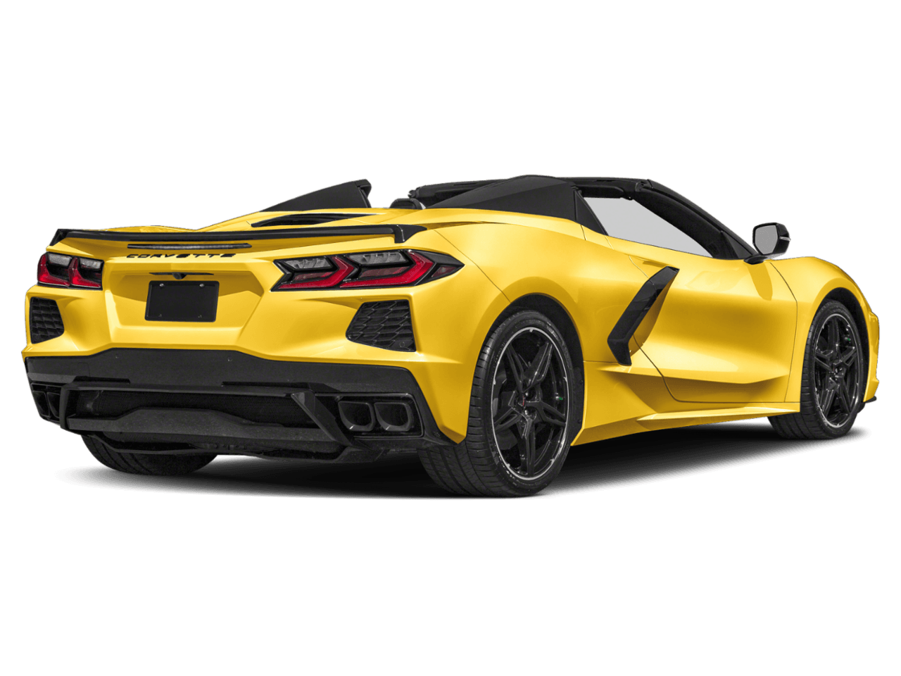 2025 Chevrolet Corvette 3LT - Rear 3/4, facing to the right