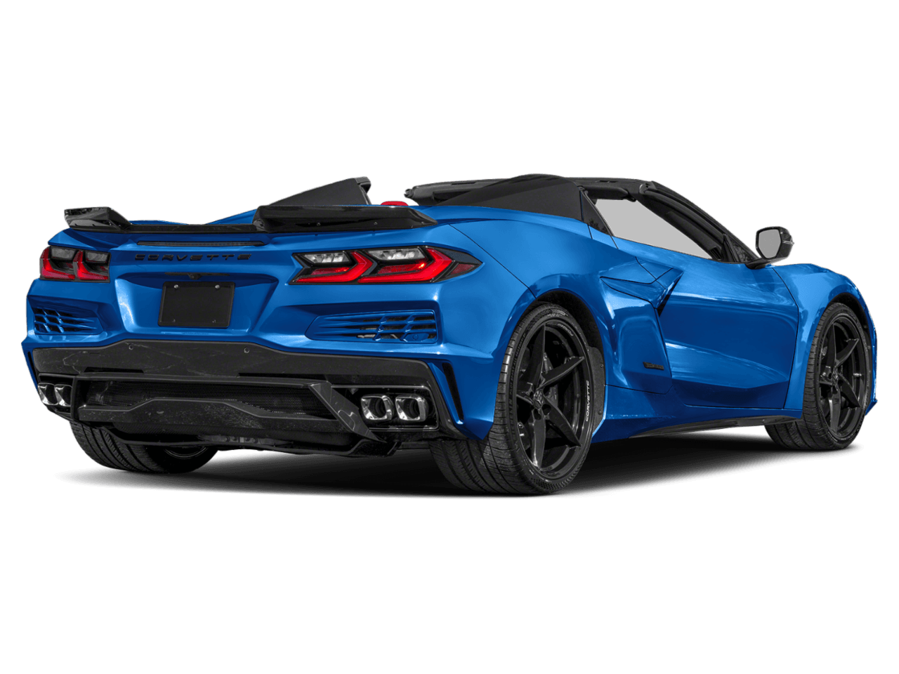 2025 Chevrolet Corvette 1LZ - Rear 3/4, facing to the right