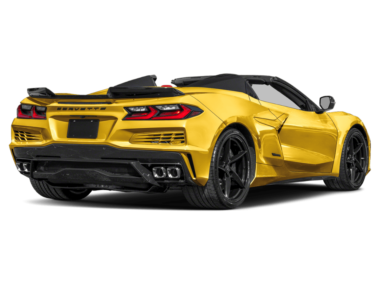 2025 Chevrolet Corvette 1LZ - Rear 3/4, facing to the right