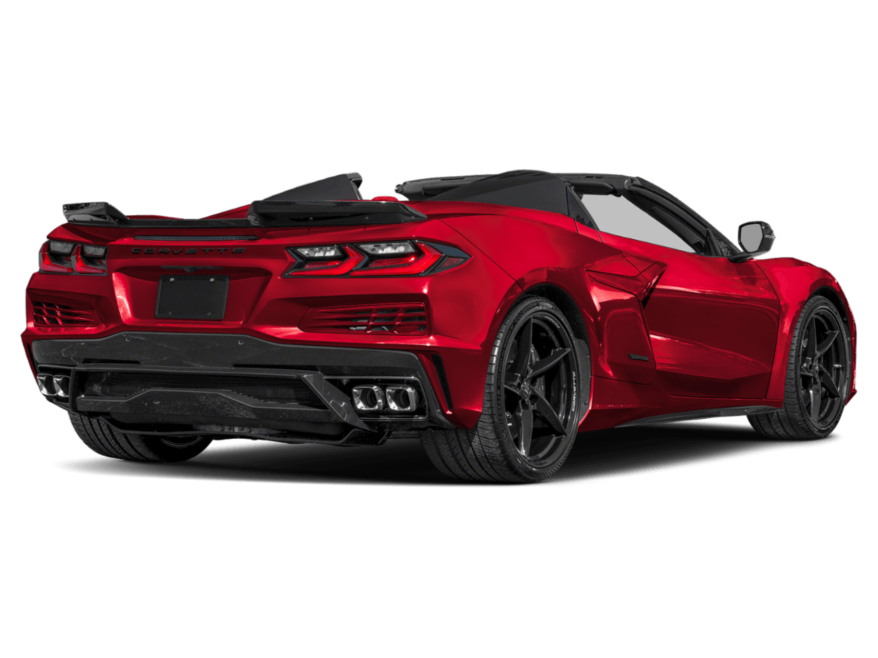 2025 Chevrolet Corvette 3LZ - Rear 3/4, facing to the right
