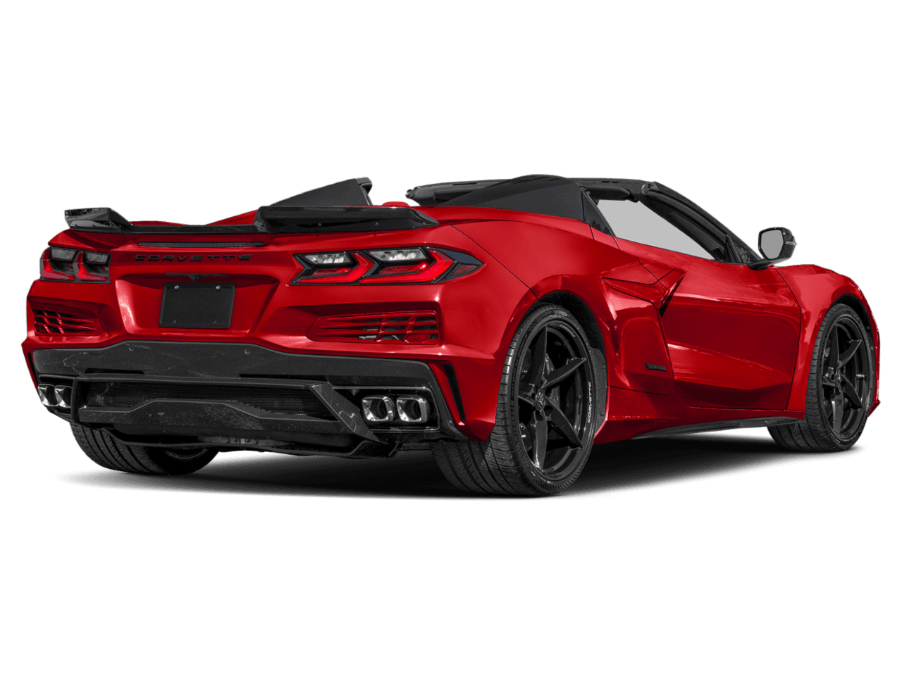 2025 Chevrolet Corvette 3LZ - Rear 3/4, facing to the right