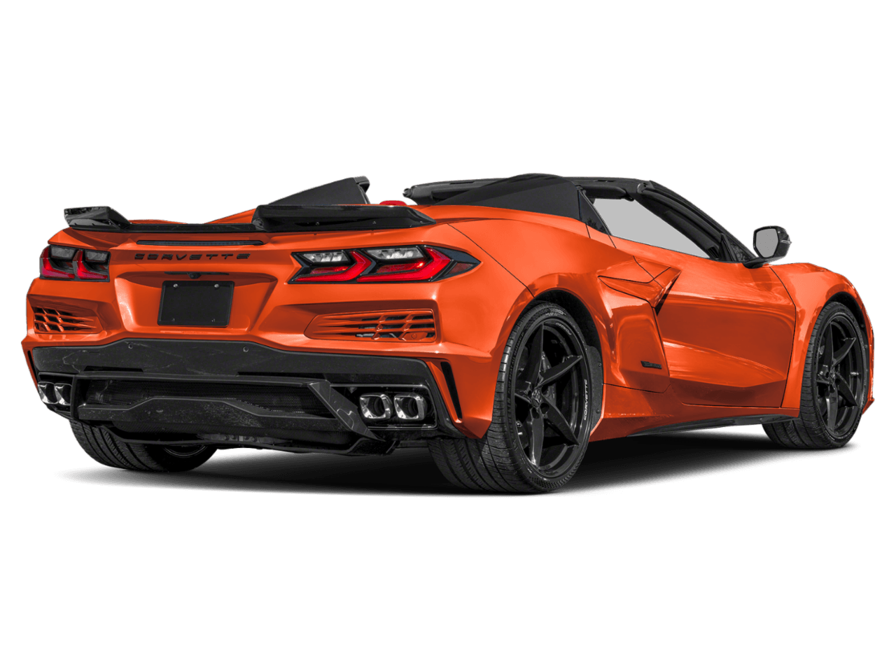 2025 Chevrolet Corvette 3LZ - Rear 3/4, facing to the right