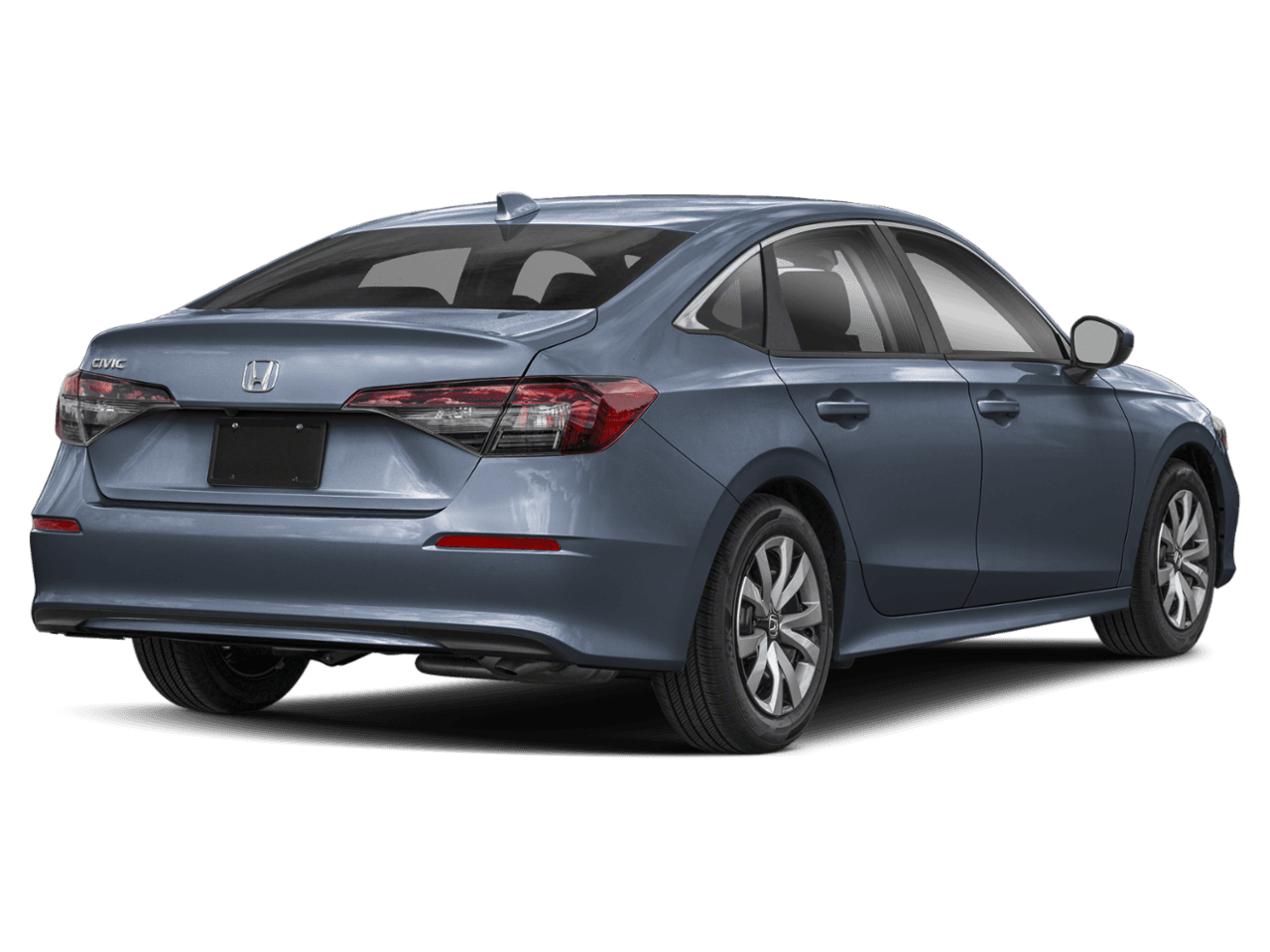 2025 Honda Civic Sedan LX - Rear 3/4, facing to the right