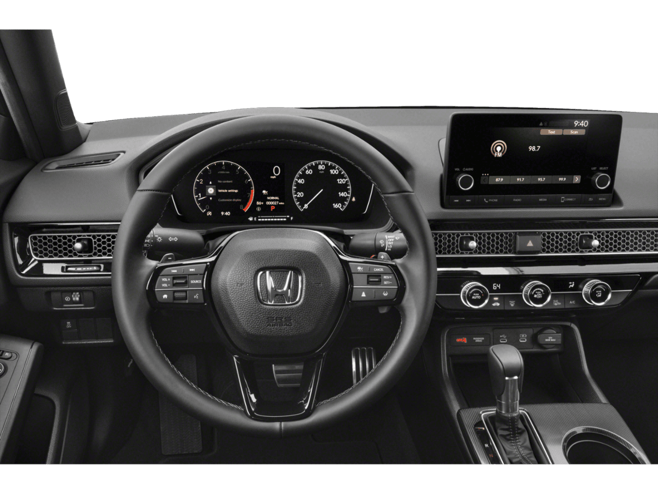 2025 Honda Civic Sedan Sport - Interior Drivers Dash