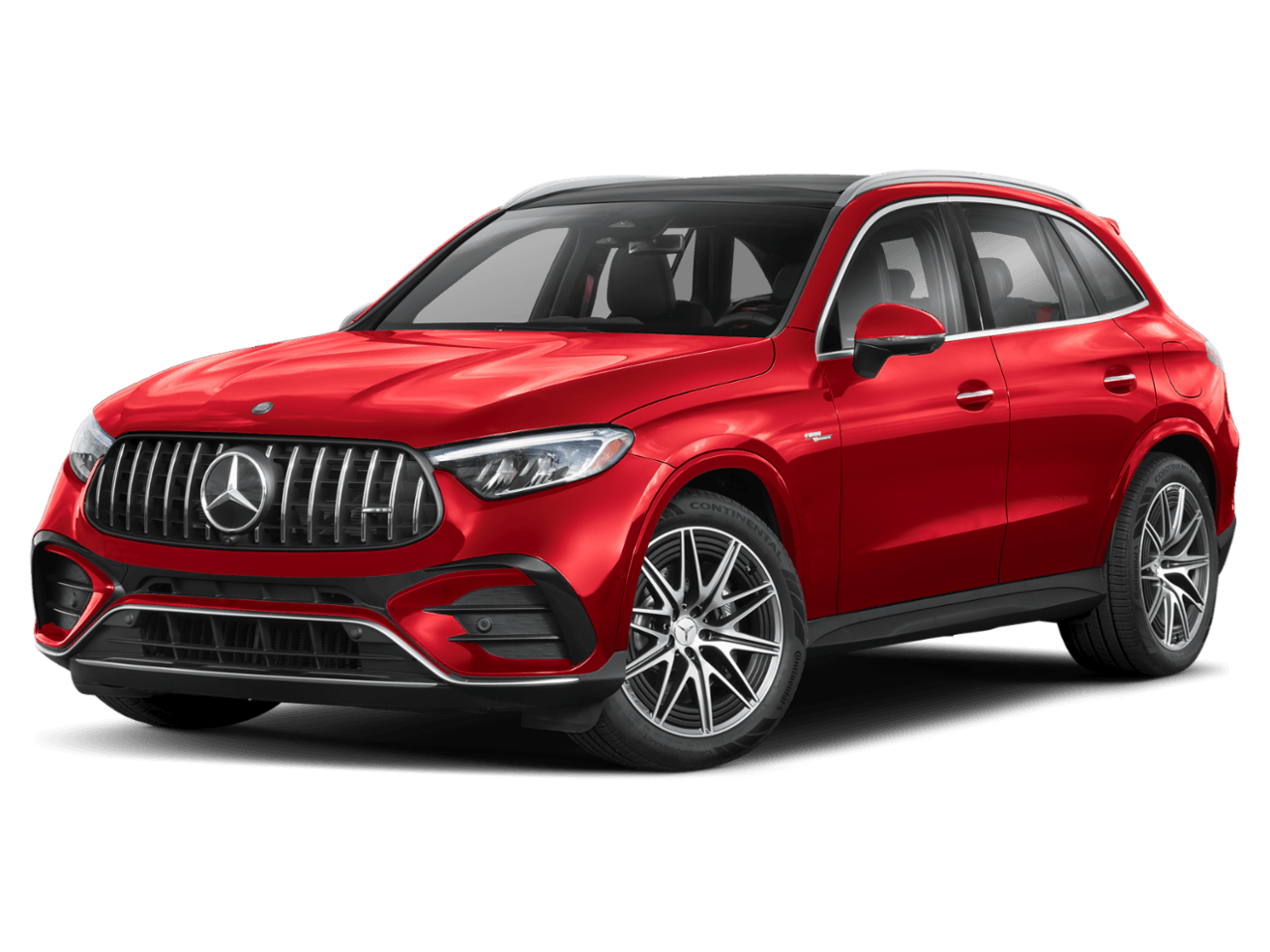 2025 Mercedes-Benz GLC AMG - Front 3/4, facing to the left