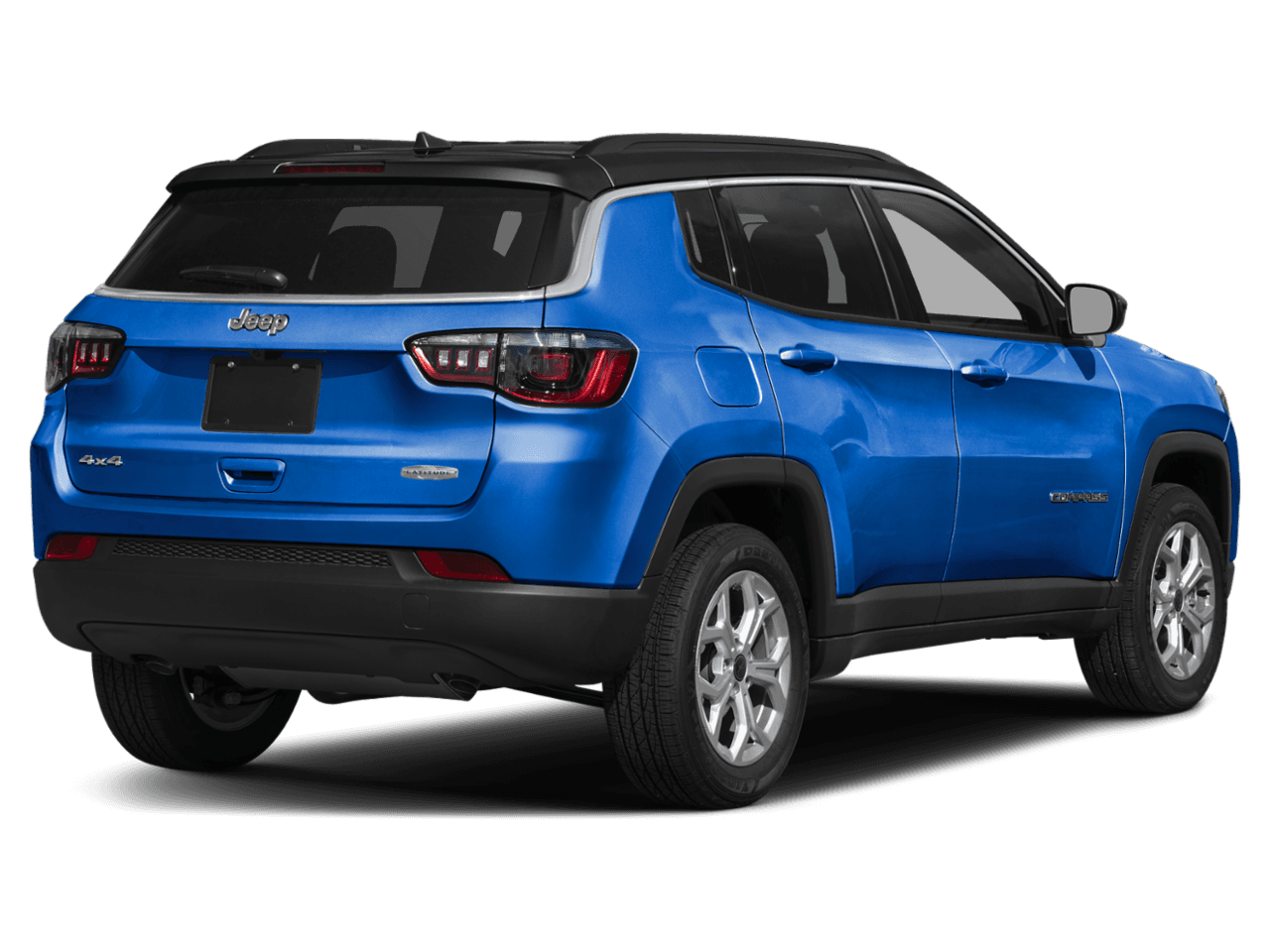 2025 Jeep Compass Latitude - Rear 3/4, facing to the right