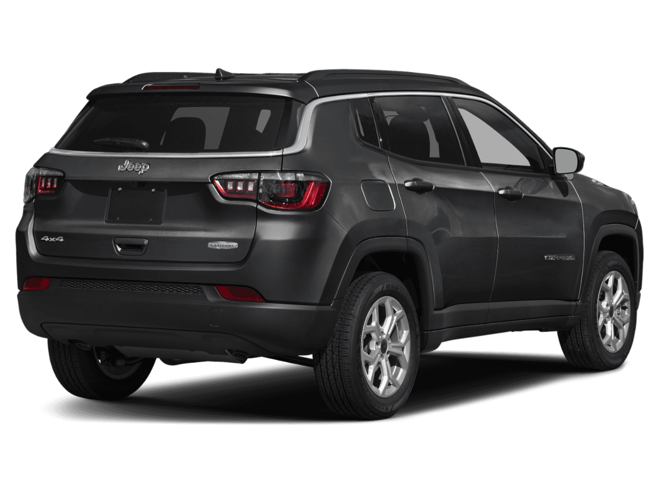 2025 Jeep Compass Latitude - Rear 3/4, facing to the right
