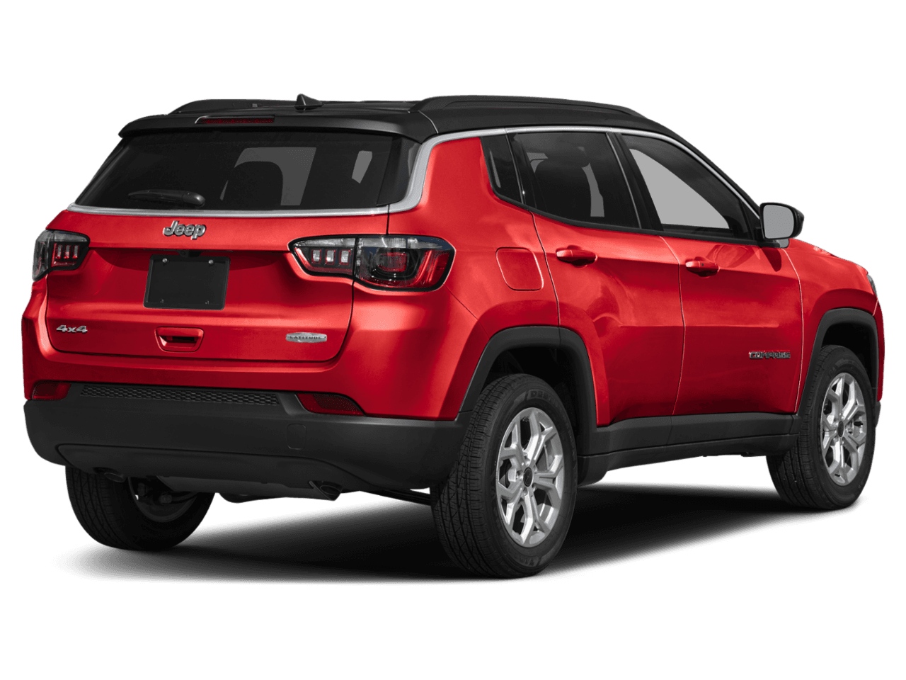 2025 Jeep Compass Latitude - Rear 3/4, facing to the right