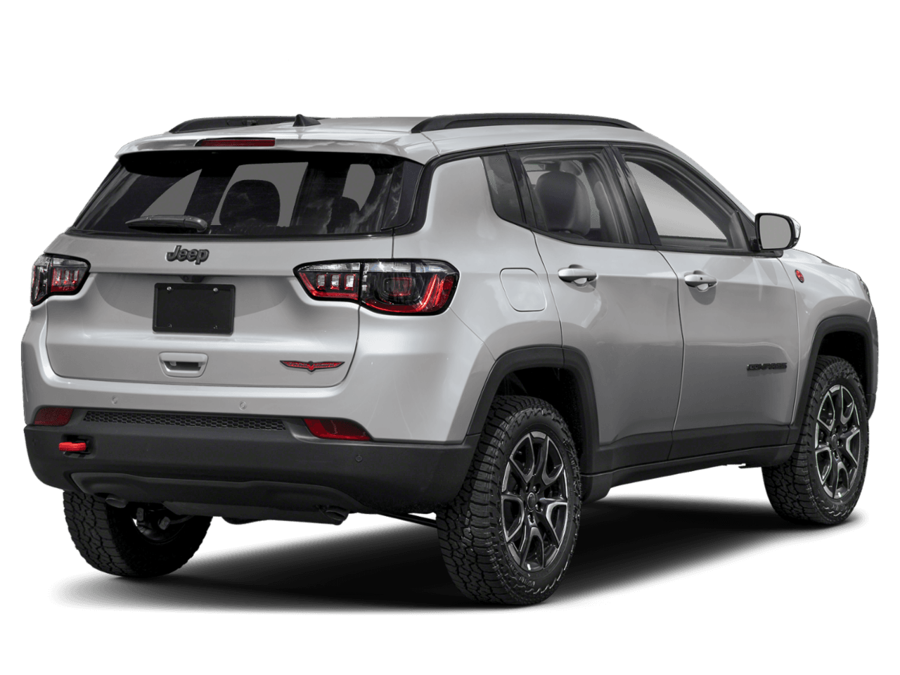 2025 Jeep Compass Trailhawk - Rear 3/4, facing to the right