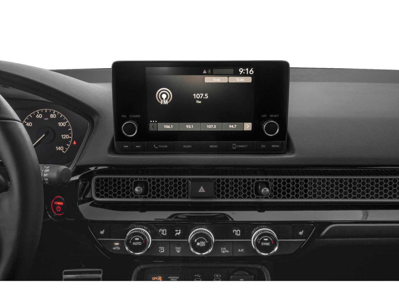 2025 Honda Civic Hatchback Hybrid Sport - Interior Stereo System