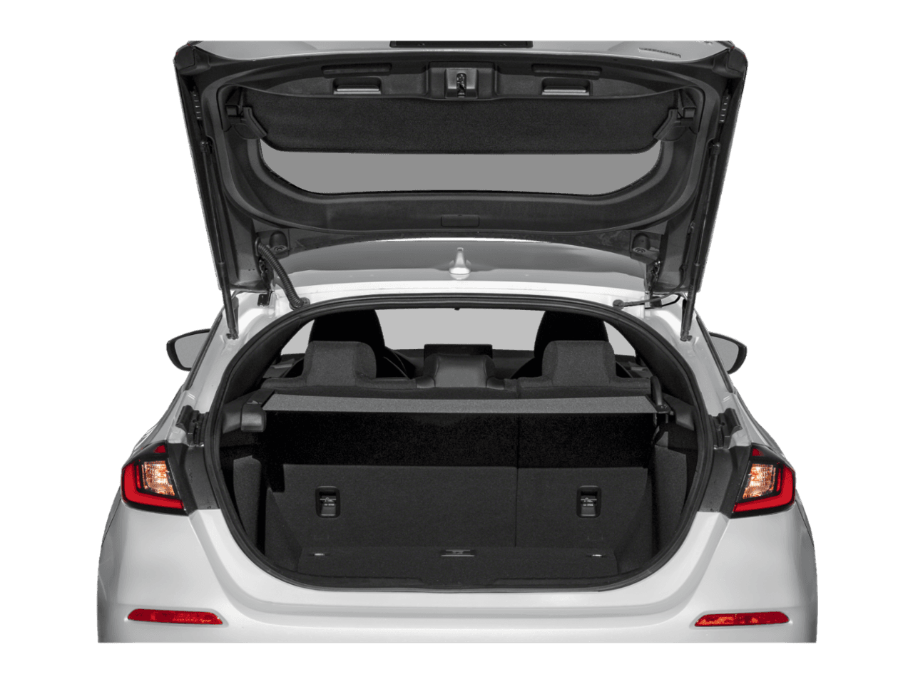 2025 Honda Civic Hatchback Hybrid Sport - Interior Trunk with Hatch Open Feature