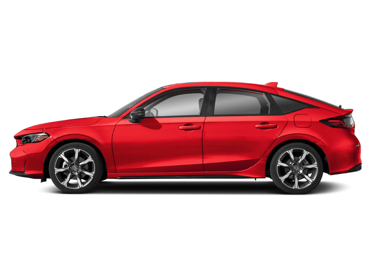 2025 Honda Civic Hatchback Hybrid Sport Touring - Profile, facing to the left