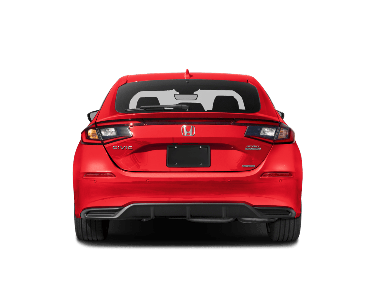2025 Honda Civic Hatchback Hybrid Sport Touring - Rear (full)