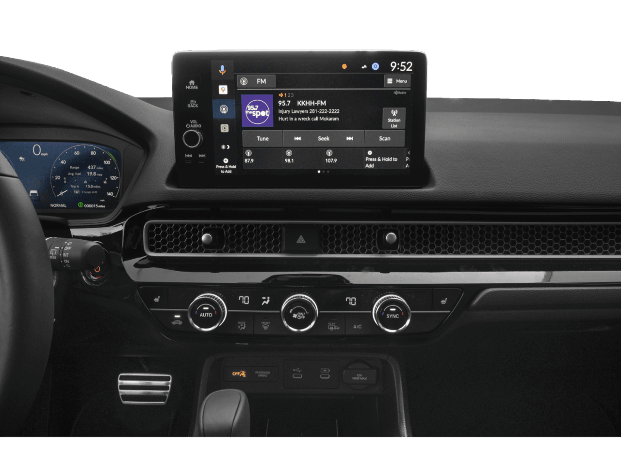 2025 Honda Civic Hatchback Hybrid Sport Touring - Interior Stereo System