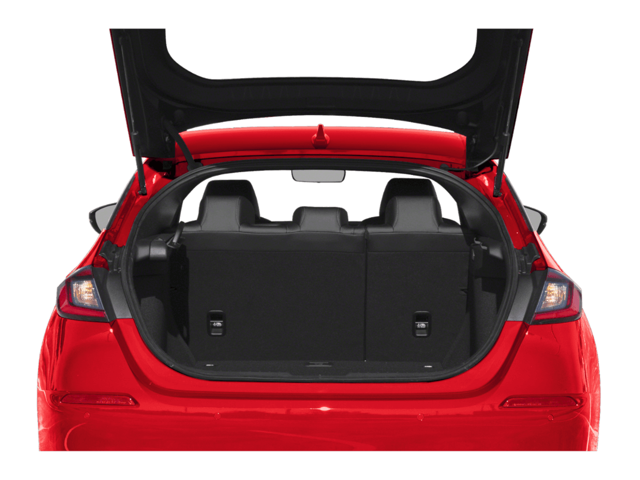 2025 Honda Civic Hatchback Hybrid Sport Touring - Interior Trunk with Hatch Open Feature