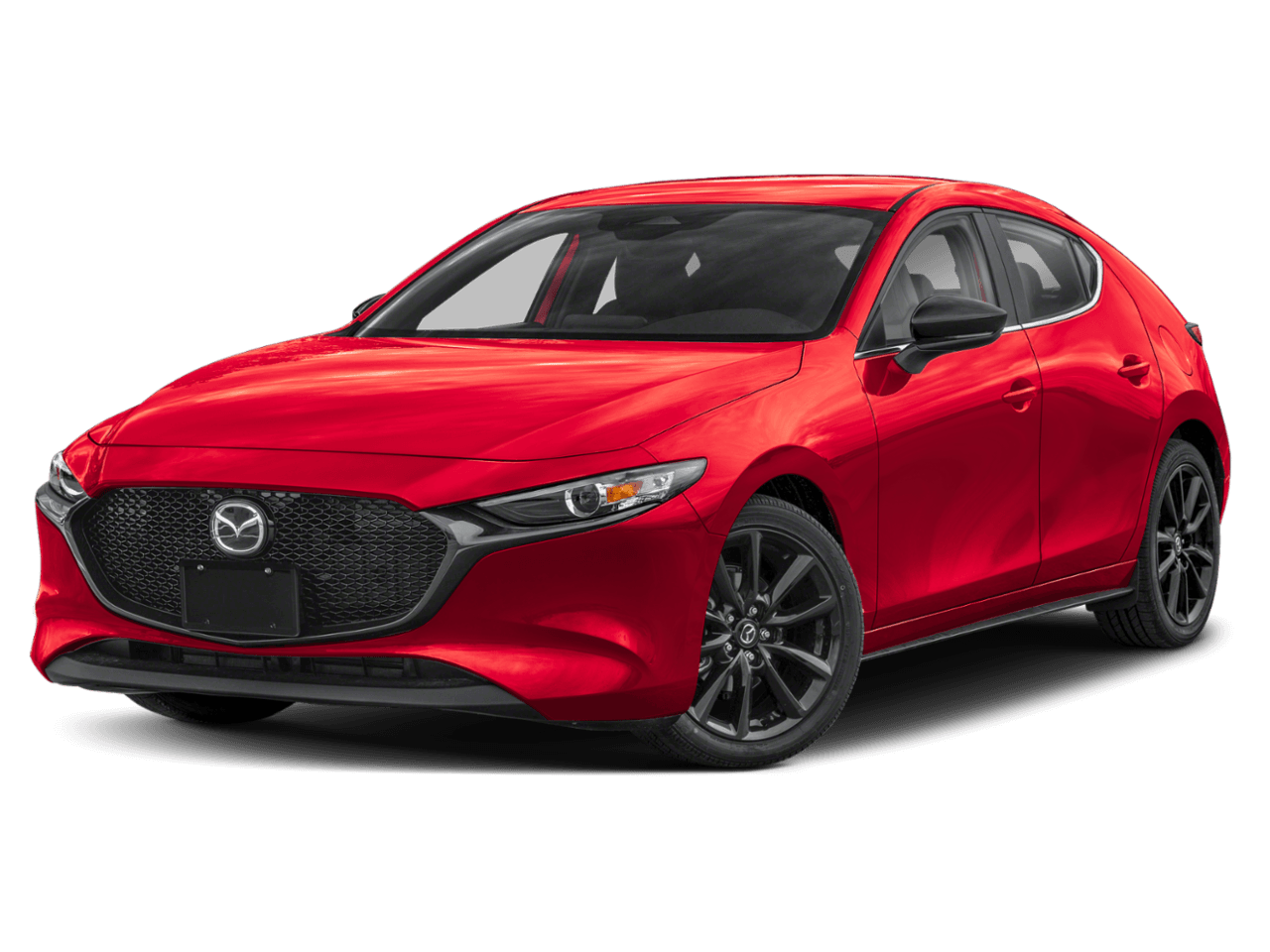 2025 Mazda Mazda3 Hatchback 2.5 - Front 3/4, facing to the left