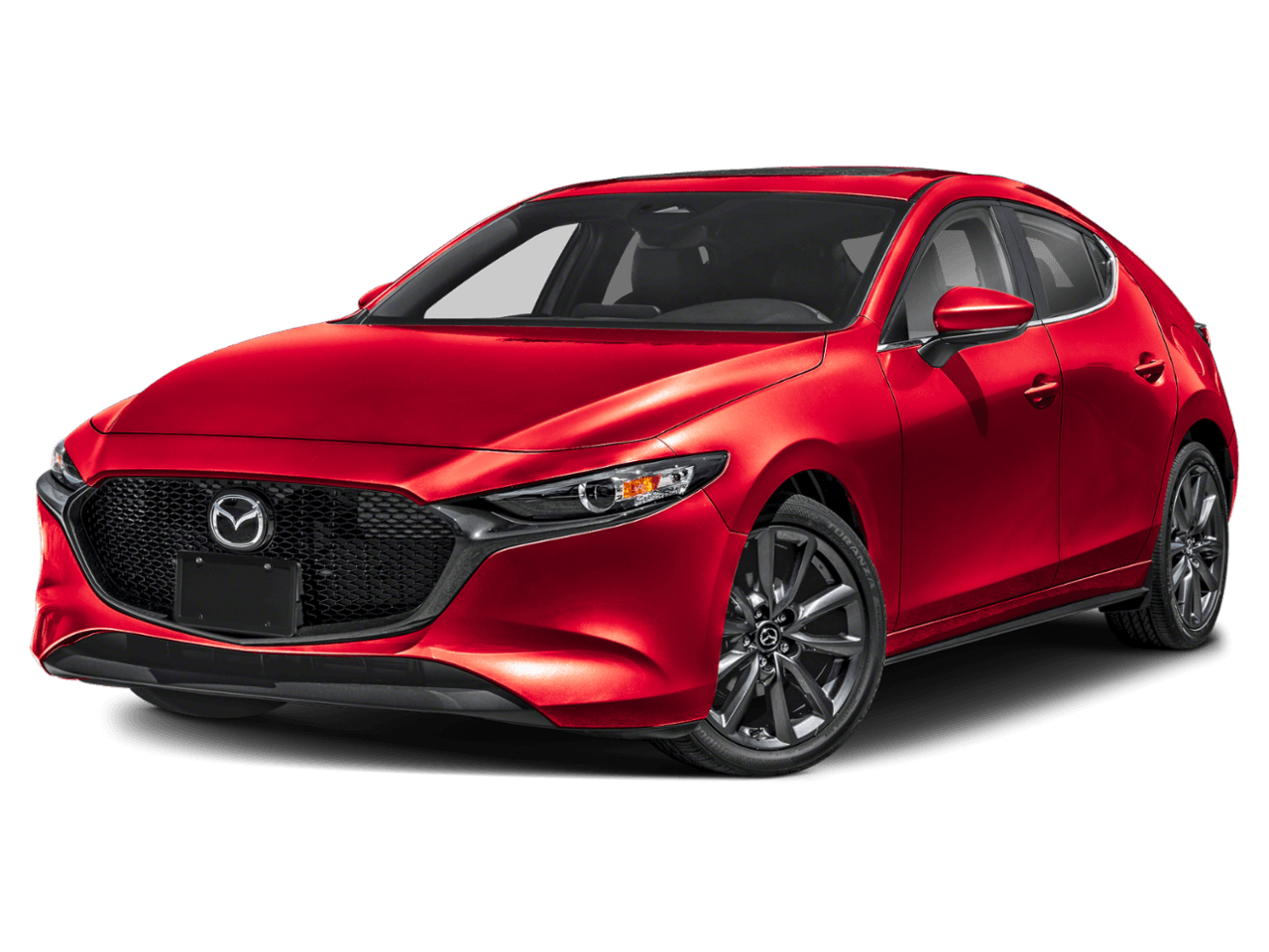 2025 Mazda Mazda3 Hatchback 2.5 - Front 3/4, facing to the left