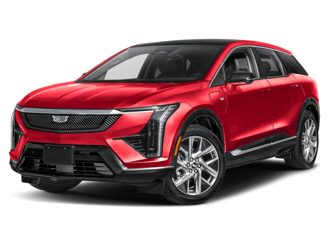 2025 Cadillac OPTIQ AWD - Front 3/4, facing to the left