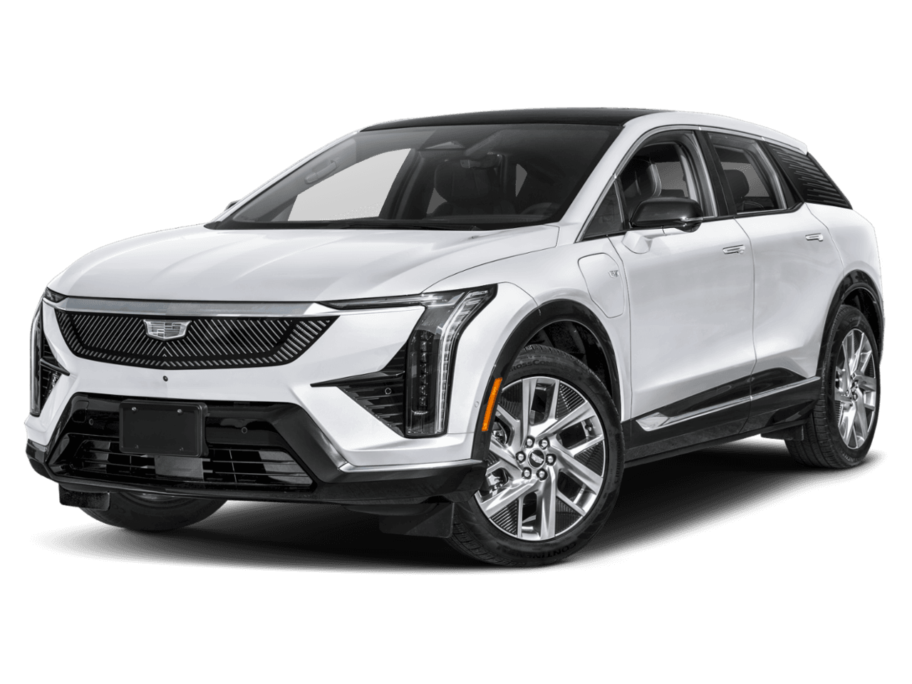 2025 Cadillac OPTIQ AWD - Front 3/4, facing to the left