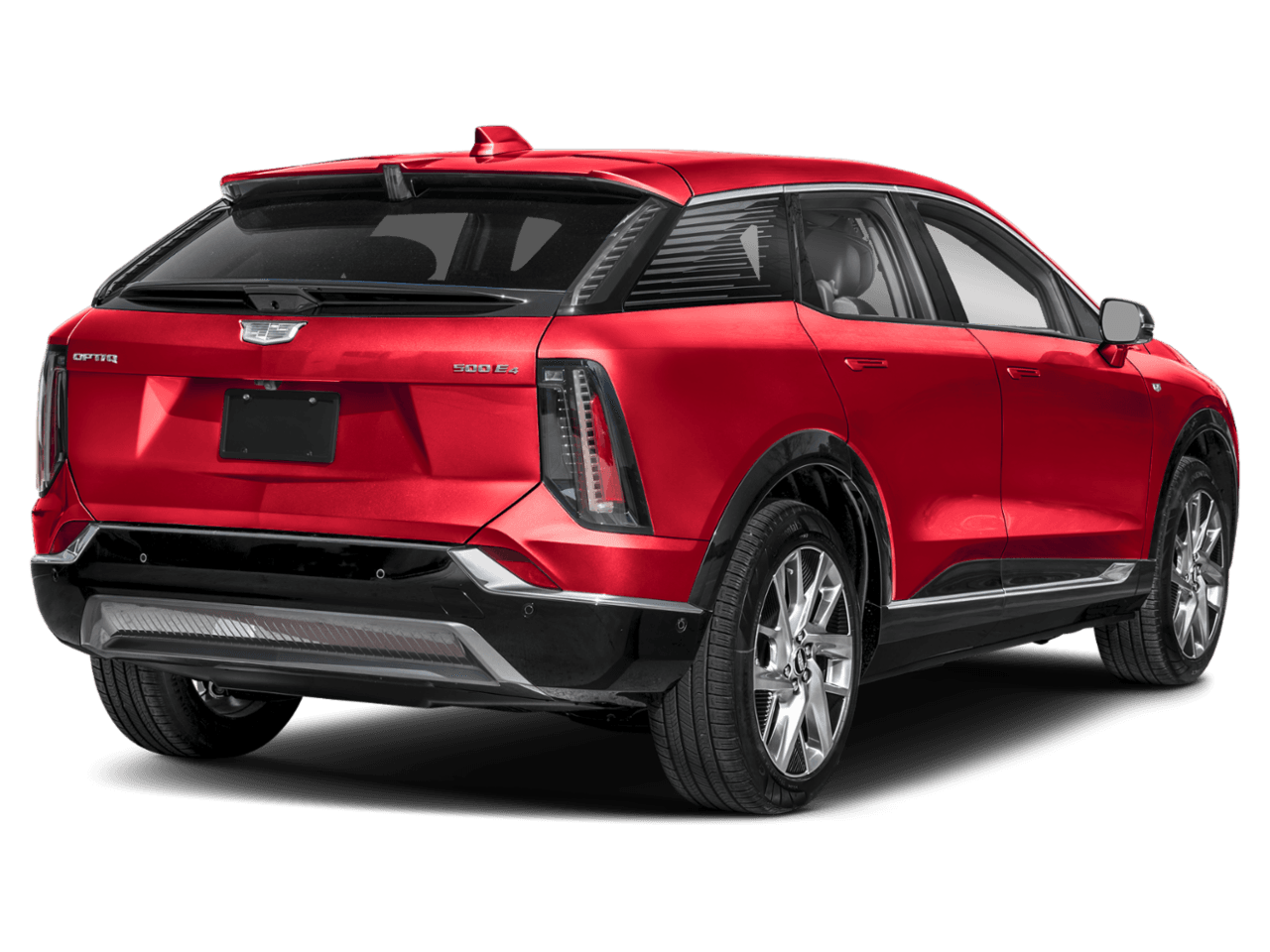 2025 Cadillac OPTIQ AWD - Rear 3/4, facing to the right