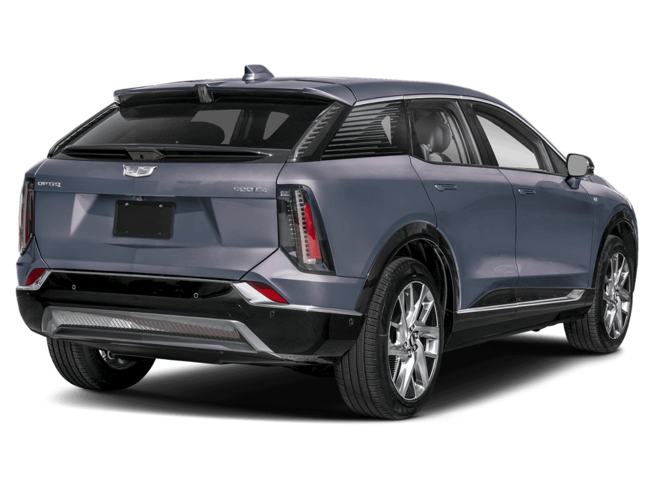 2025 Cadillac OPTIQ AWD - Rear 3/4, facing to the right
