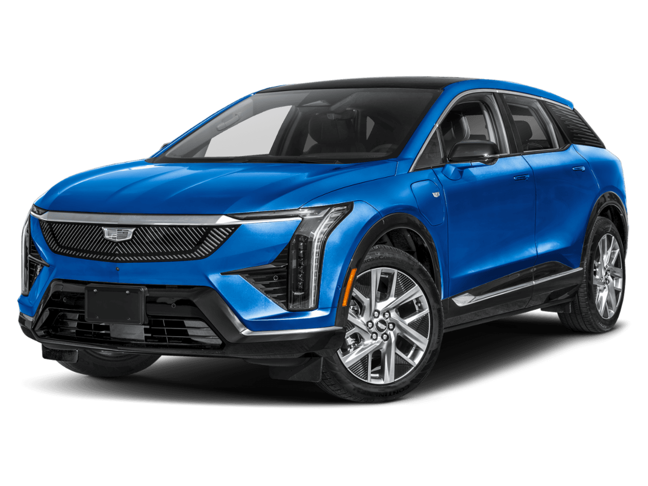 2025 Cadillac OPTIQ AWD - Front 3/4, facing to the left