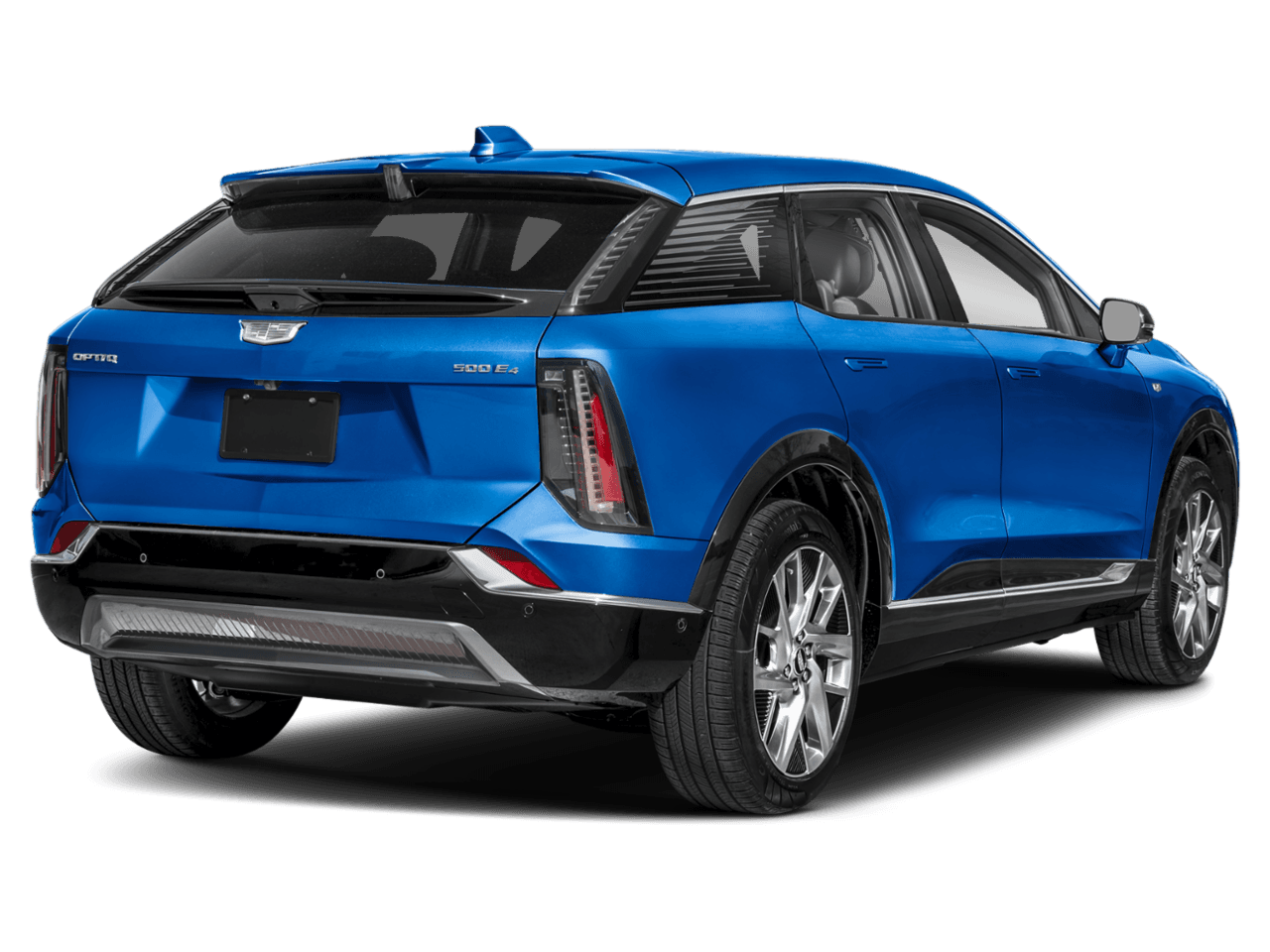 2025 Cadillac OPTIQ AWD - Rear 3/4, facing to the right