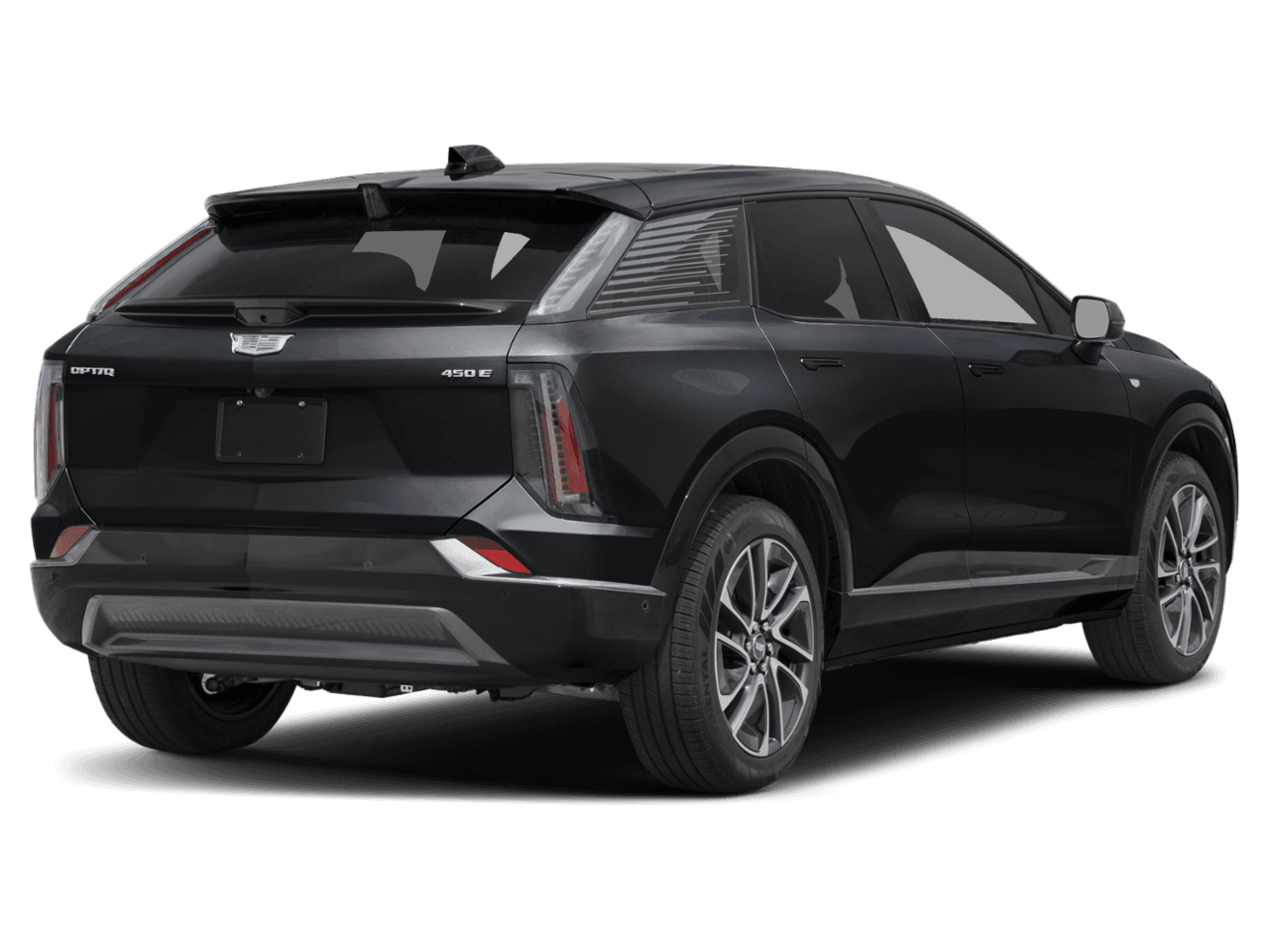 2025 Cadillac OPTIQ AWD - Rear 3/4, facing to the right