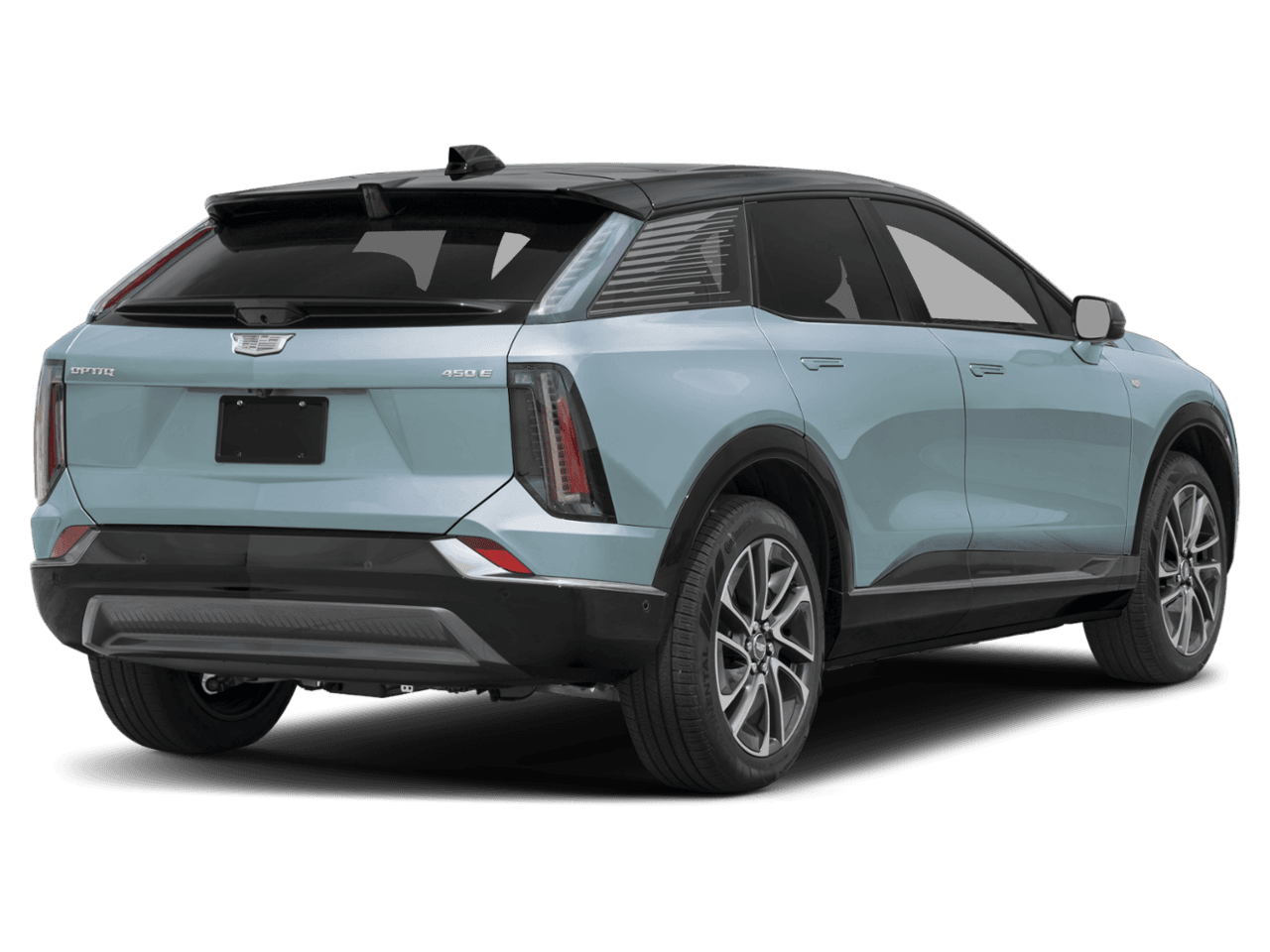 2025 Cadillac OPTIQ AWD - Rear 3/4, facing to the right