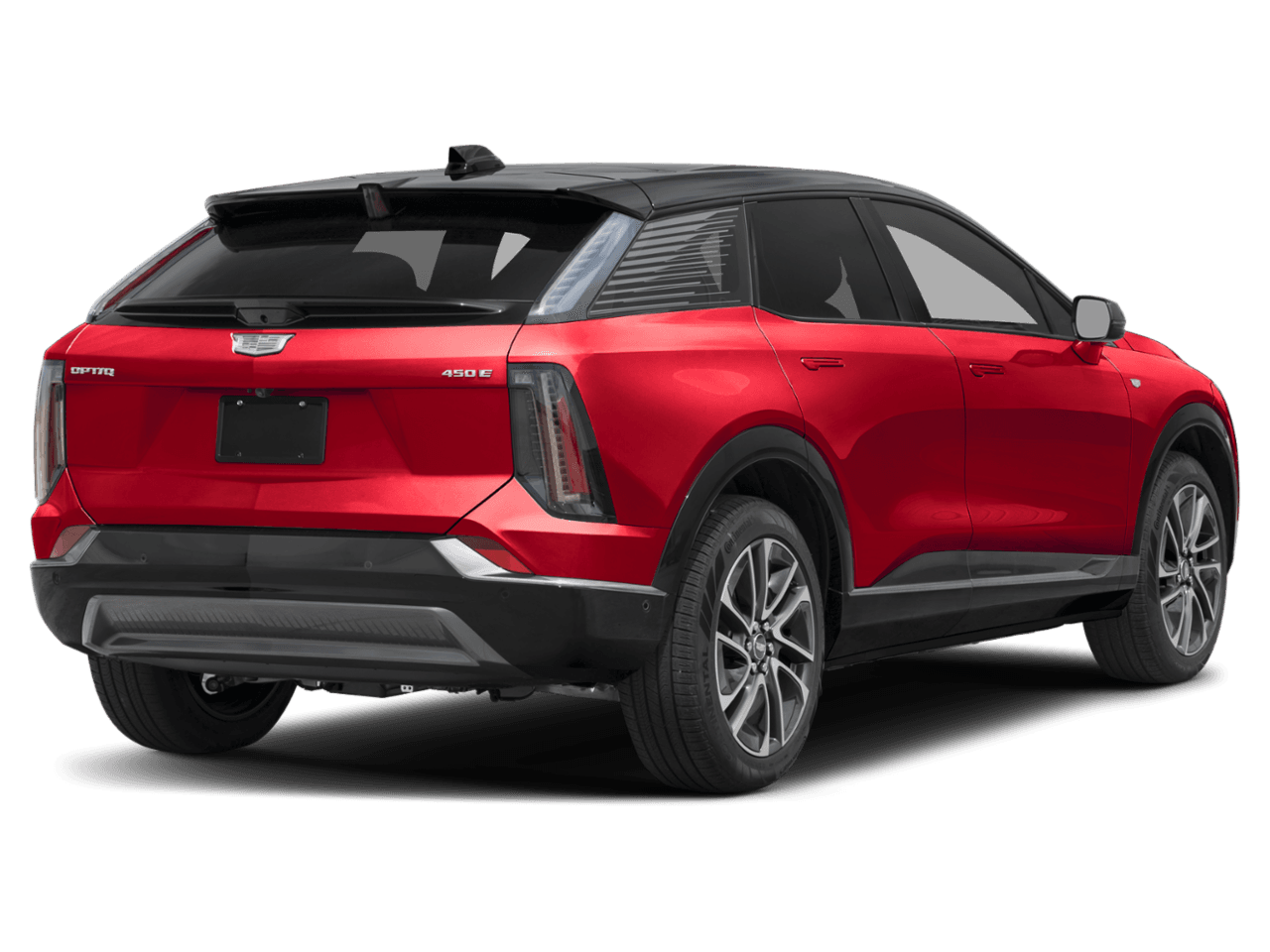 2025 Cadillac OPTIQ AWD - Rear 3/4, facing to the right