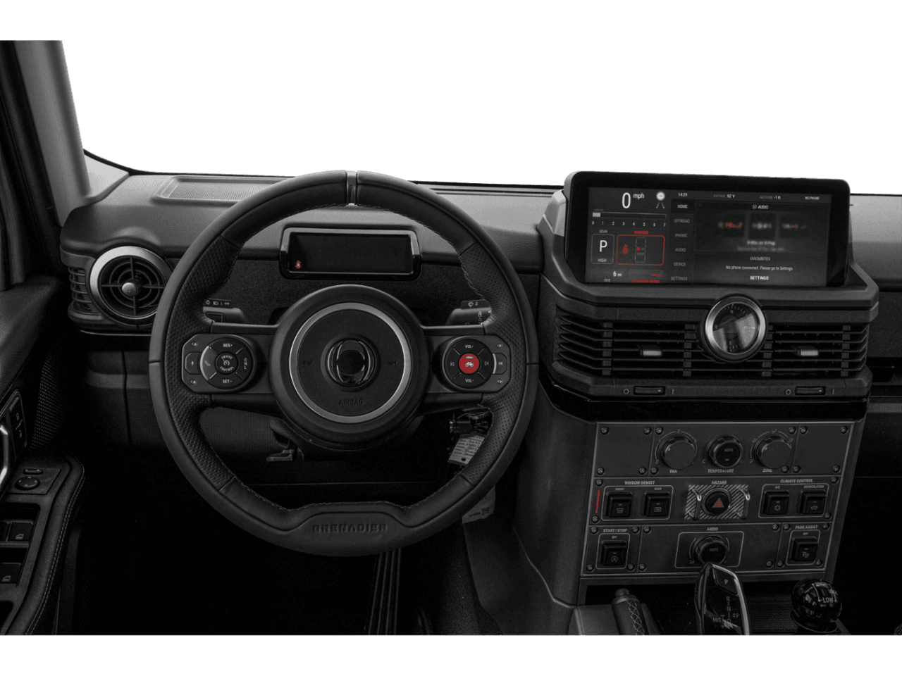 2025 INEOS Grenadier Quartermaster  - Interior Drivers Dash