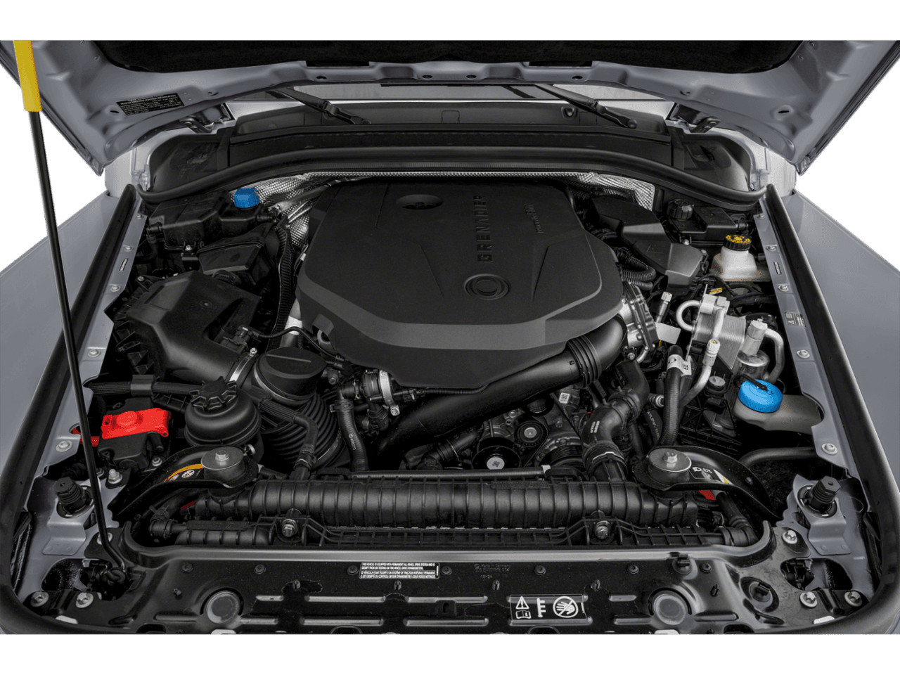 2025 INEOS Grenadier Quartermaster  - Interior Engine Shot Feature
