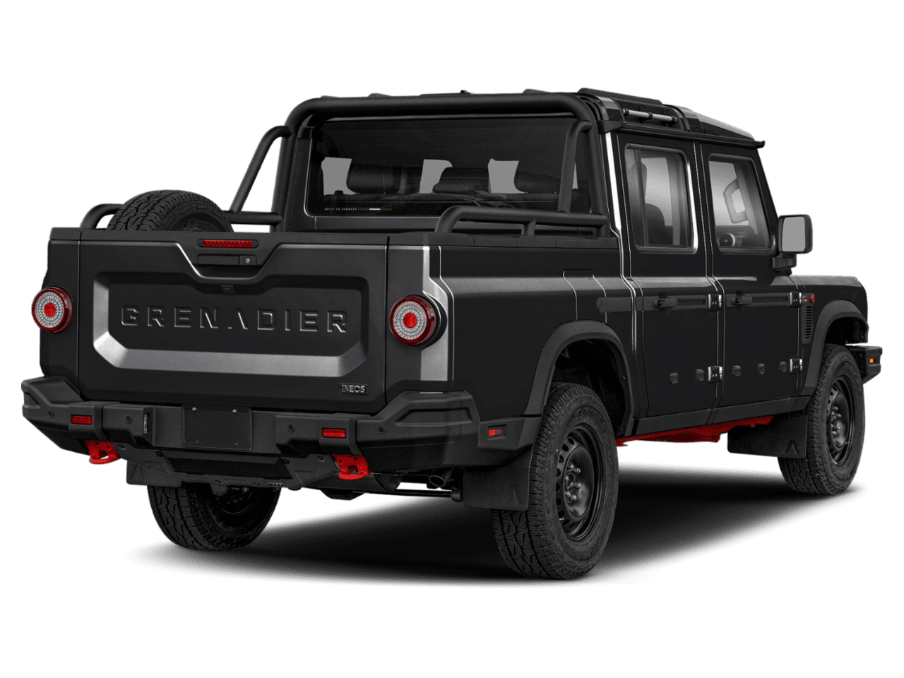 2025 INEOS Grenadier Quartermaster  - Rear 3/4, facing to the right