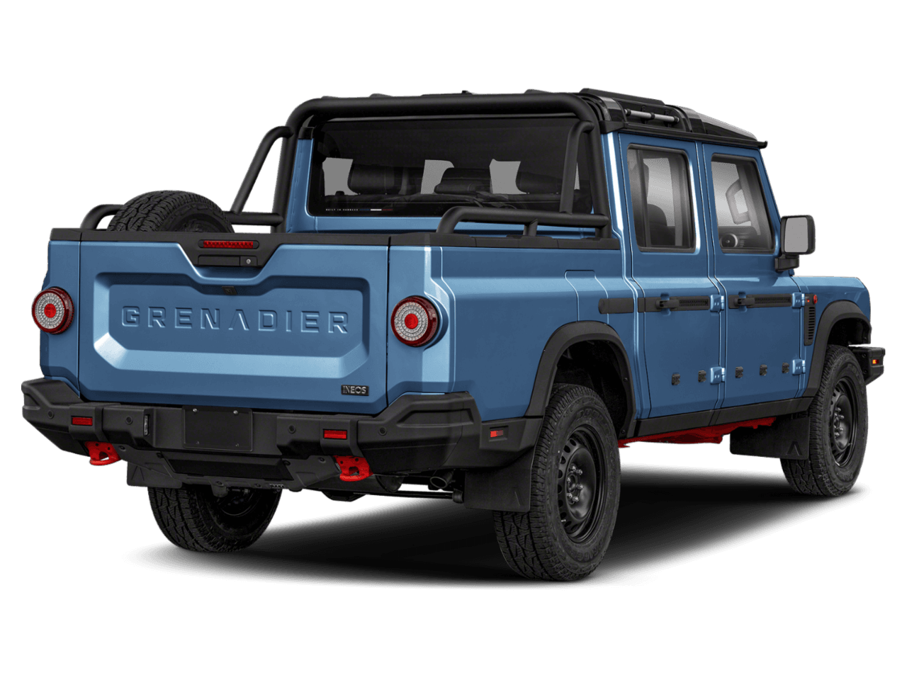 2025 INEOS Grenadier Quartermaster  - Rear 3/4, facing to the right