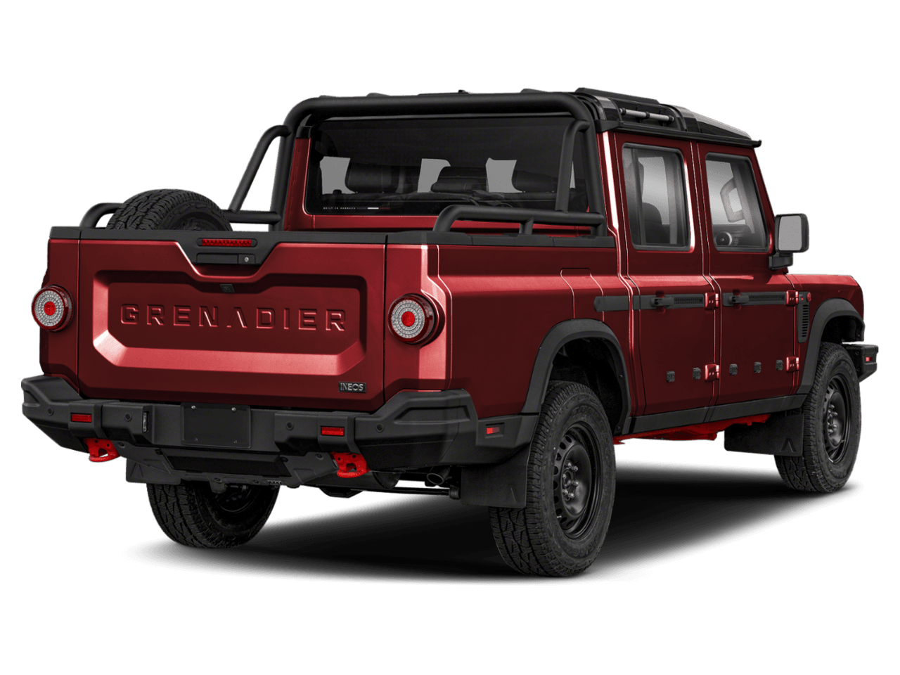 2025 INEOS Grenadier Quartermaster  - Rear 3/4, facing to the right
