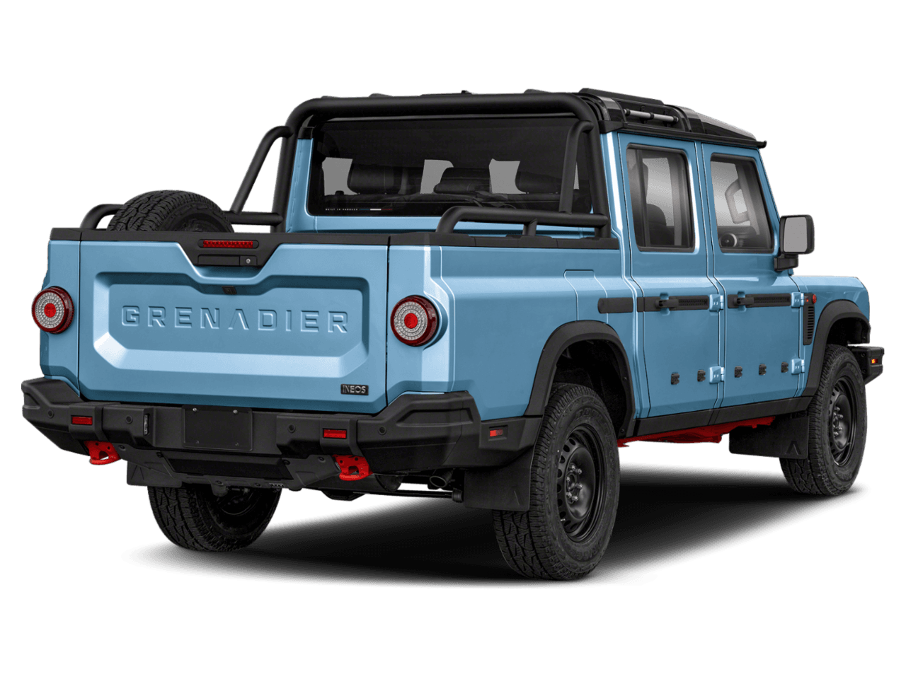 2025 INEOS Grenadier Quartermaster  - Rear 3/4, facing to the right