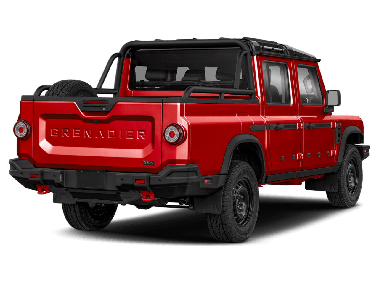 2025 INEOS Grenadier Quartermaster  - Rear 3/4, facing to the right