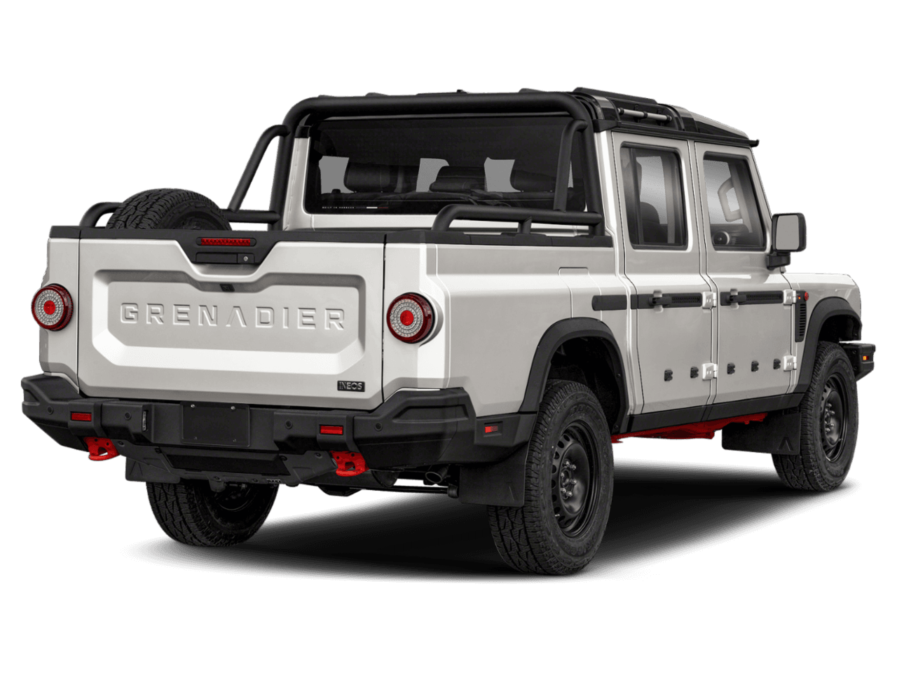 2025 INEOS Grenadier Quartermaster  - Rear 3/4, facing to the right