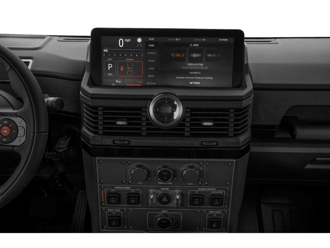 2025 INEOS Grenadier Quartermaster  - Interior Stereo System