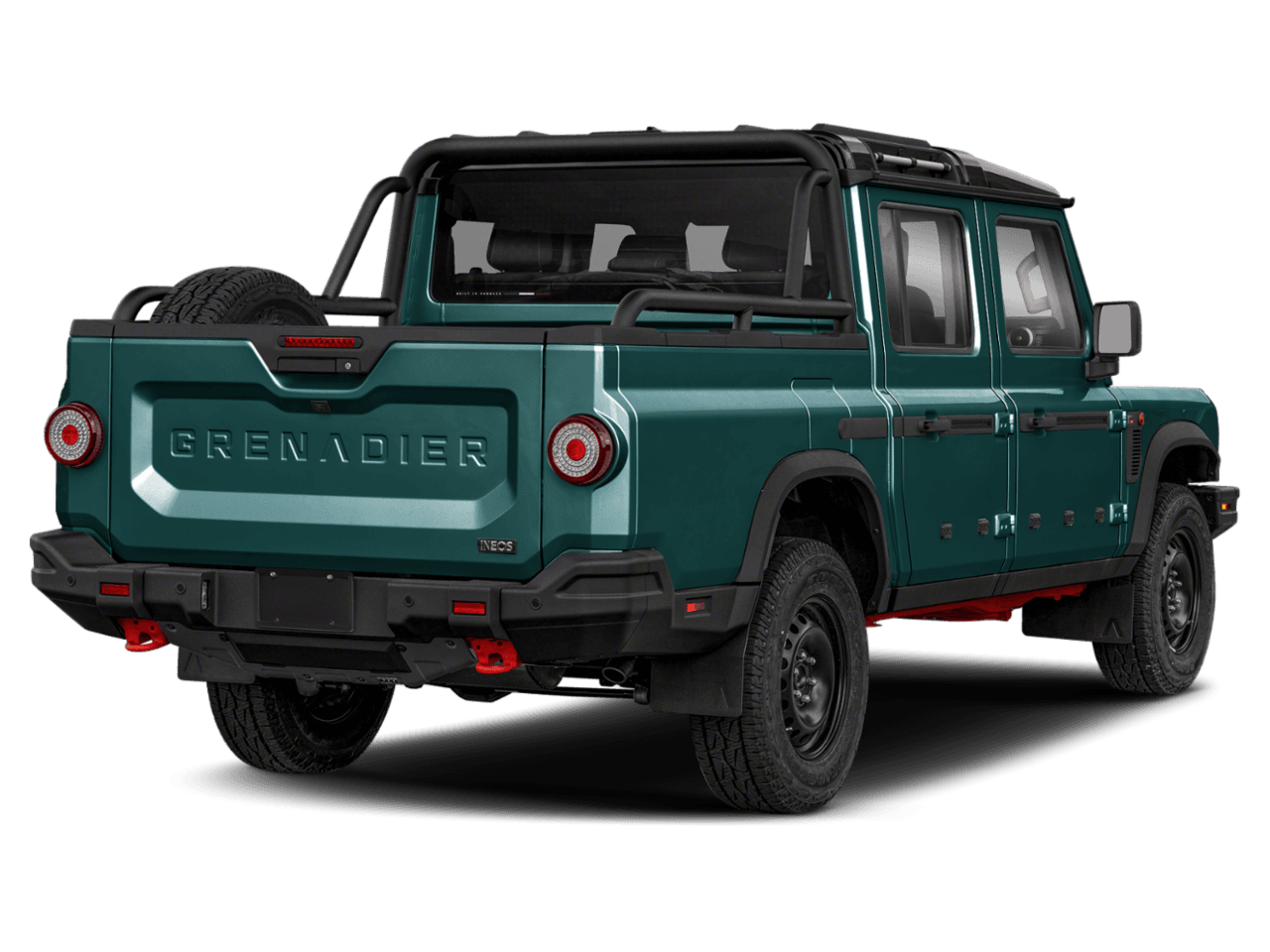 2025 INEOS Grenadier Quartermaster Trialmaster Edition - Rear 3/4, facing to the right