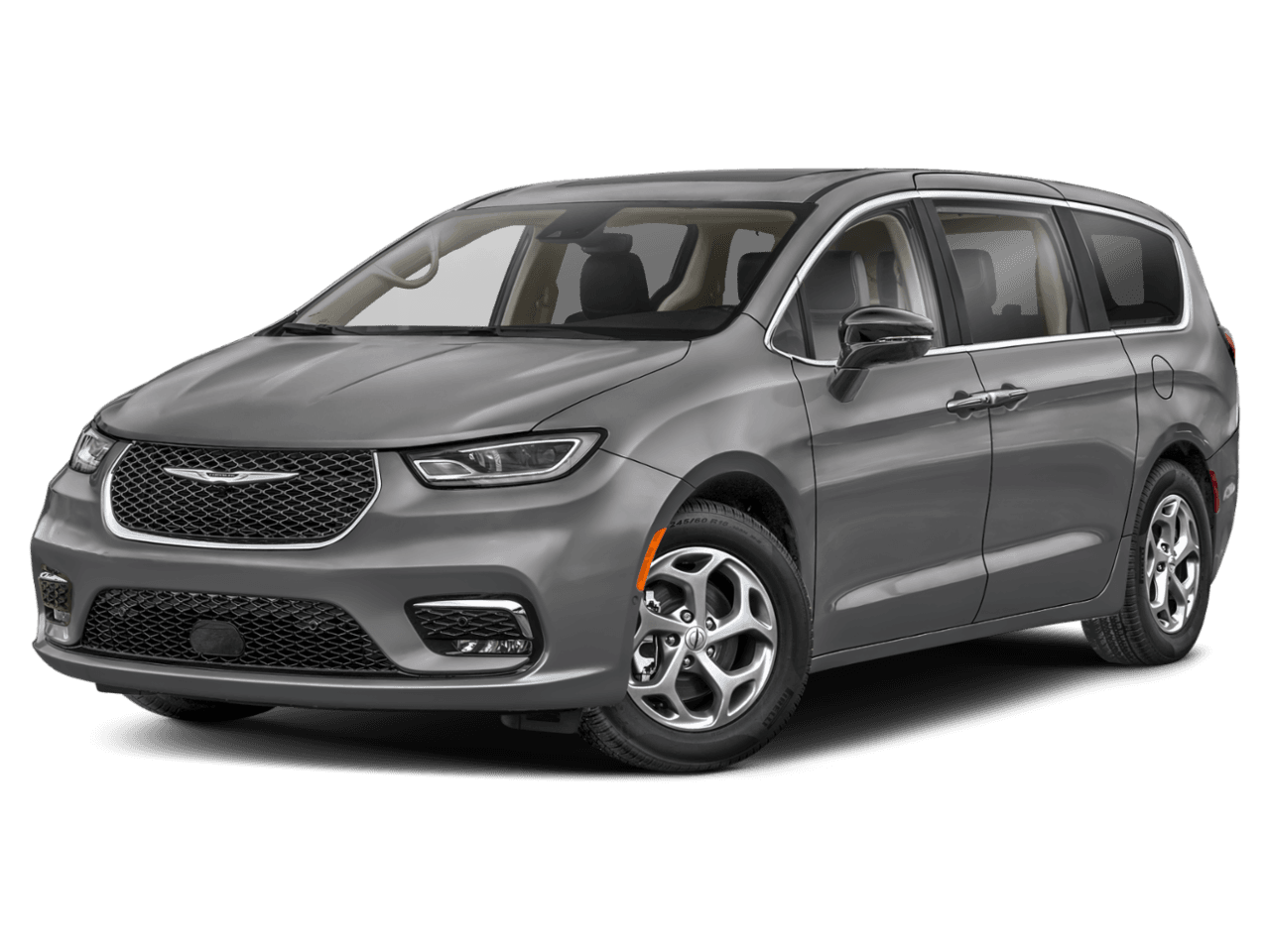 2025 Chrysler Pacifica Pinnacle - Front 3/4, facing to the left
