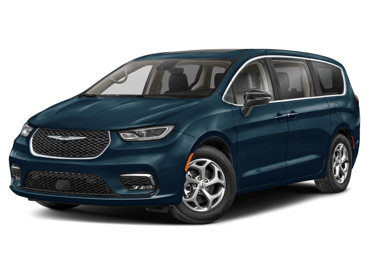 2025 Chrysler Pacifica Pinnacle - Front 3/4, facing to the left