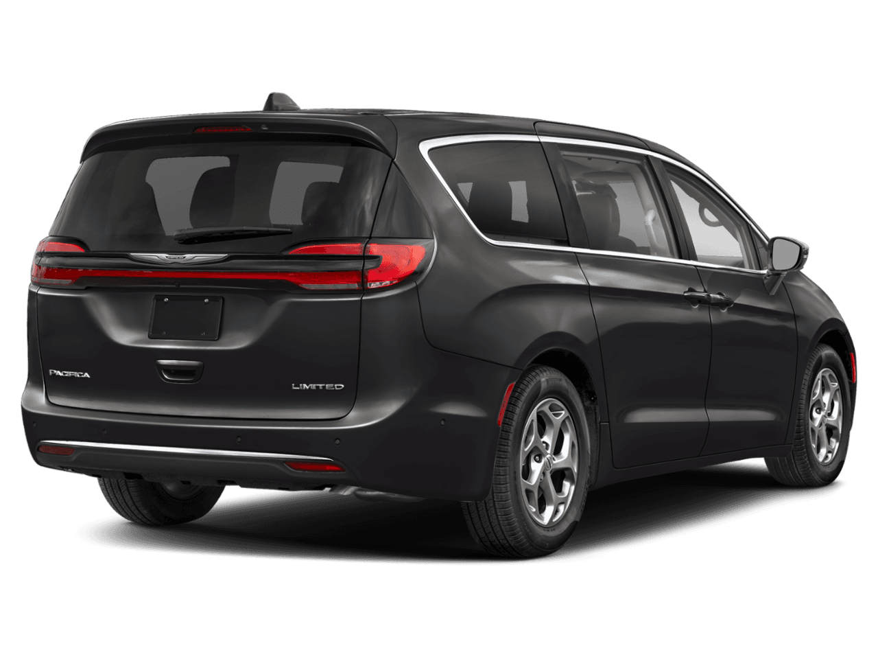 2025 Chrysler Pacifica Pinnacle - Rear 3/4, facing to the right