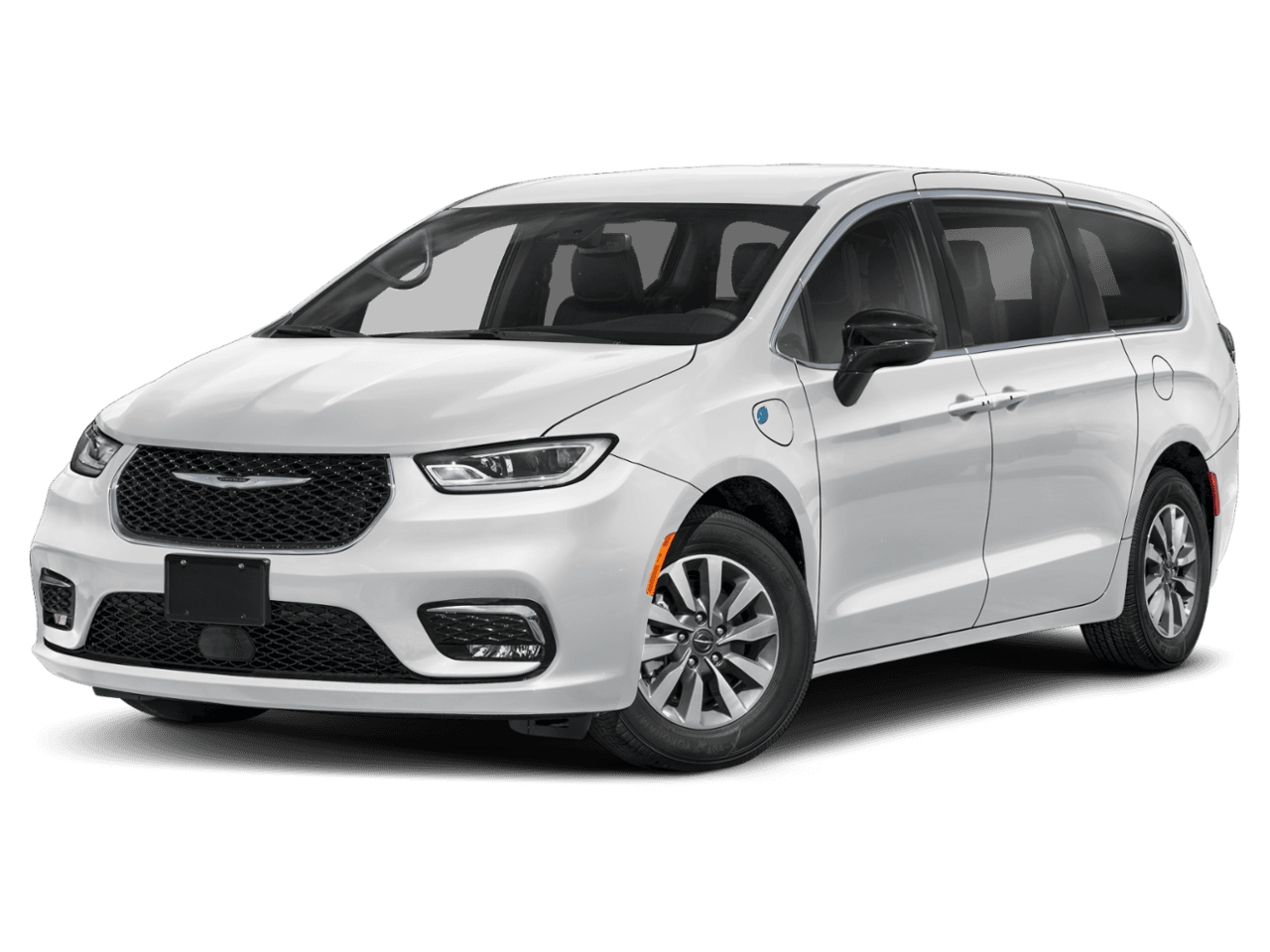 2025 Chrysler Pacifica Hybrid - Front 3/4, facing to the left