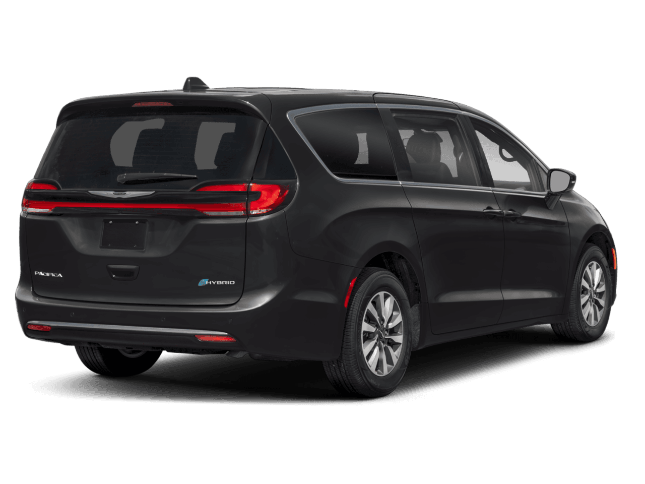 2025 Chrysler Pacifica Hybrid Pinnacle - Rear 3/4, facing to the right