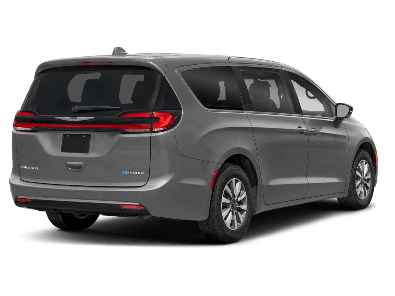 2025 Chrysler Pacifica Hybrid Pinnacle - Rear 3/4, facing to the right